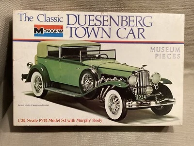 Monogram The Classic Duesenberg Town Car Model - 1/24 Scale Kit# 7549 - Open!! - Image 1 of 4