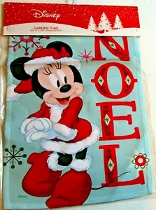 BANDIERA DA GIARDINO NATALE DISNEY 12,5"x 18" NOEL - Foto 1 di 1