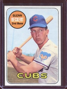1969 Topps Baseball # 171 Glenn Beckert (nuevo) casi como nuevo - Imagen 1 de 2