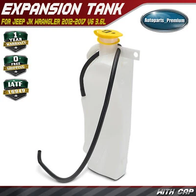 Front Non-Pressurized Coolant Reservoir for Jeep JK Wrangler 2012-2017 V6 3.6L - Image 1 of 4