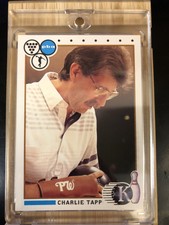 🎳 CHARLIE TAPP 1990 Kingpins Collect-A-Card # 99 Bowling card  KALAMZOO  MI