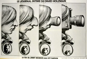 L. M. Kit Carson DAVID HOLZMAN'S DIARY Jim McBride 1967 FRENCH POSTER 47x32 - Picture 1 of 1