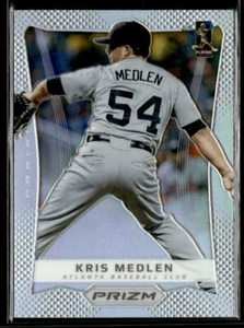 2012 Panini Prizm #93 Kris Medlen Prizm Silver Nm/M - Picture 1 of 2