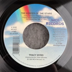 TRACY BYRD The Keeper Of The Stars / Pink Flamingos 45 MCA MCAS7 54988 UNPLAYED - Picture 1 of 6