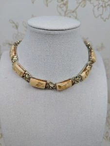 Collana confetti vintage anni 60 CORO thermoset lucite glitter regolabile 12-17” - Foto 1 di 18