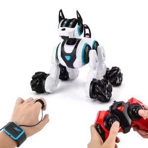 Hand Controlled RC Stunt Robot Dog – Watch Gesture Control, USB Rechargeable - Picture 1 of 9