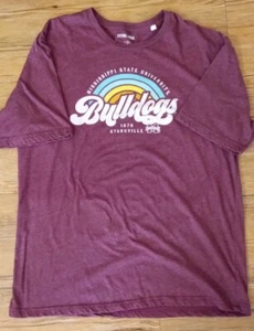 Georgia Bulldogs Shirt Women's Extra Large Mississippi State University Retro - Picture 1 of 4
