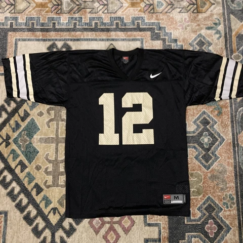 Nike Team Black And Gold Football Jersey COLORADO Sz M 12 Licensed Cover