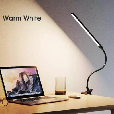LED Desk lamp with Clamp, Eye-Caring Clip on Lights for Home Office, 3 Modes - Image 1 of 4