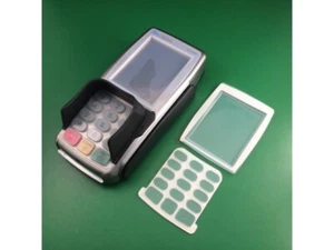 Cubierta para tarjeta de crédito antimicrobiana Verifone VX820 - con escudo de privacidad fijo - Imagen 1 de 1