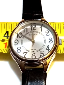 Carriage by Timex Watch Women 30mm Silver Tone Leather New Battery(BD) - Picture 1 of 6
