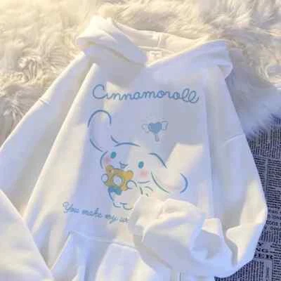 Cinnamoroll Long Sleeve Casual Sweatshirt Pullover Hoodie Children's Clothing - Image 1 of 2