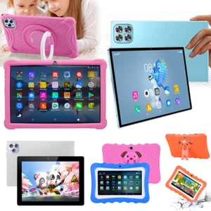 Kids Tablet 10in Android 12.0 Tablet Parental Control Bluetooth WiFi Dual Camera - Picture 1 of 52