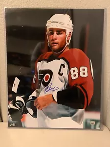 Eric Lindros Signed Philadelphia Flyers 16x20 Photo Mounted Memories - Picture 1 of 5