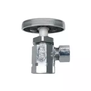 1/2 in. FIP Inlet x 1/4 in. O.D. Compression Outlet Multi-Turn Angle Valve - Picture 1 of 1