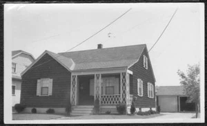 EUGENE COULOMBE HOME ANTIQUE PHOTO - 96 Fairlawn Ave., Lewiston, Maine - Picture 1 of 1