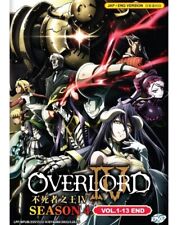 OVERLORD Season 1-4 Complete TV Series (1-52 + OVA ) English Dub Anime DVD