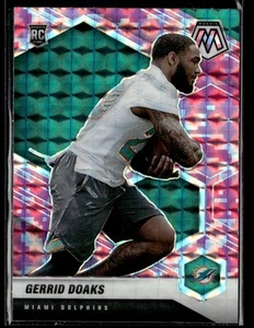 2021 Panini Mosaic #373 Gerrid Doaks Prizm Camo Pink - Picture 1 of 2