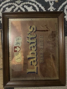 Labatt’s Bierbar / Männerhöhle Spiegel - 17” x 14” - Bild 1 von 1