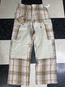 Nicholas Daley Herren Sommer Schottenkaro Cargohose Hose Größe 30 neu mit Etikett $ 695 - Bild 1 von 10