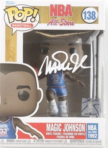 Magic Johnson Signed "NBA All-Stars" #138 Funko Pop! Vinyl Figure Beckett - Picture 1 of 4