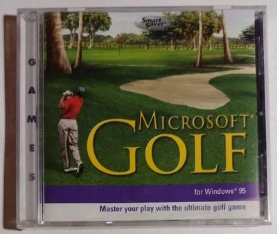 Microsoft Golf for Windows 95 (PC CD-ROM, SmartSaver, 2000) Brand New/Sealed - Image 1 of 4