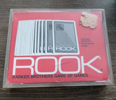 Vintage ROOK Card Game 1972 Parker Brothers 100% Complete w/ Plastic Case - Image 1 of 4