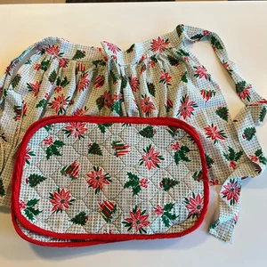 Christmas Apron with Matching Placemats  - Picture 1 of 8
