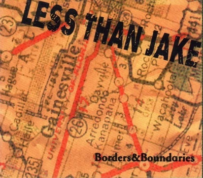 Less Than Jake Borders & Boundaries CD USA Fat Wreck Chords 2000 In Digipack - Immagine 1 di 2