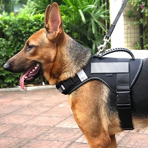 Reflective Tactical Dog Harness for Large Dogs, No Pull Heavy Duty Dog Vest H... - Picture 1 of 8