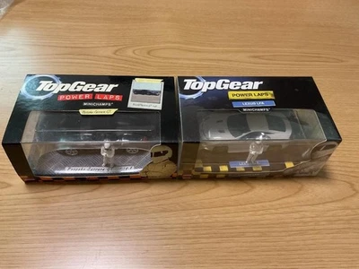 Mini car set Minichamps 1/43 Top Gear Porsche Carrera GT Lexus LFA Collectible - Photo 1/3