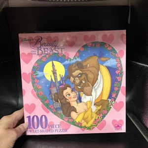 Disney La Bella y la Bestia 100 Piezas Puzzle Libro para Colorear Bono Sellado - Imagen 1 de 12