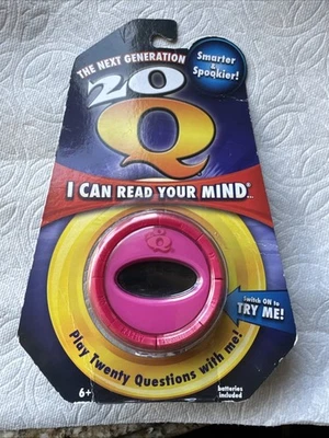 The Next Generation 20 Q I Can Read Your Mind Handheld Electronic Game Red NEW - Image 1 of 4