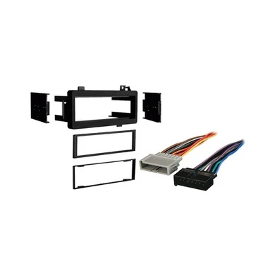 Fits Dodge Neon 1995-1999 Single DIN Stereo Harness Radio Install Dash Kit - Image 1 of 3