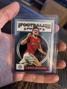 2021-22 Topps Finest Flashbacks UCL - Harry Maguire #58 Refractor - Picture 1 of 2