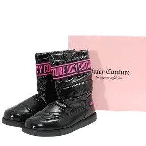 Juicy Couture Women Quilted Kissie Winter Boots Size 8 Waterproof Warm Snow NWB - Picture 1 of 13