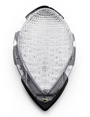 Luz traseira de LED embutida sinais de seta YAMAHA 2004-2015 Road Star lente transparente - Imagem 1 de 4