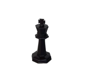 Vintage 1950’s Drueke Chess Set #20 Brown Plastic Replacement Piece 2 3/8” King - Picture 1 of 3