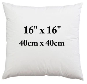 Almohadillas de almohadilla interior de cojín de 16 pulgadas rellenos internos insertos de cojín - Paquete de 8 - Imagen 1 de 1