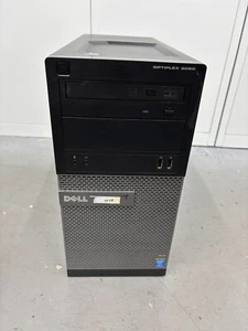 Retro Dell Optiplex 3020 Intel i3-4130 3.4GHZ 500GB HDD 8GB RAM Windows 7 Pro - Picture 1 of 4