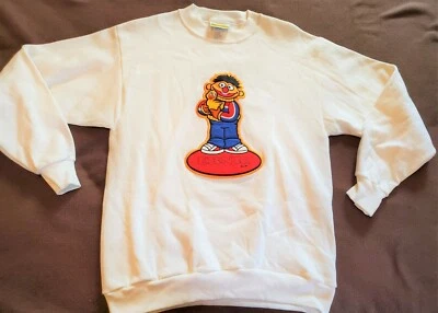 VTG Sesame Street  Ernie Sweatshirt Womens MED - Rubber Ducky Makes Noise - EUC - Image 1 of 4