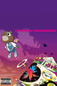 Kanye West Abschluss 2020 Rap Album Sänger Wandbild Wohndeko - POSTER 20x30 - Bild 1 von 3