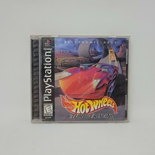 Hot Wheels: Turbo Racing (Sony PlayStation 1 PS1, 1999) Complete Tested CIB