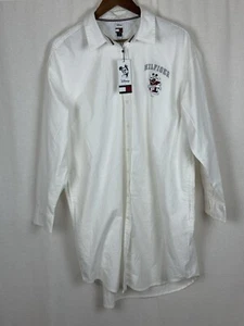 Disney x Tommy Hilfiger Mickey Mouse Neu mit Etikett Button Down Hemd Herren Large weiß - Bild 1 von 5