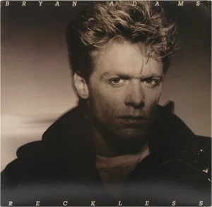 BRYAN ADAMS Reckless USED 1984 LP Pop Rock Tina Turner Vinyl Record A&M-5013 - Picture 1 of 2