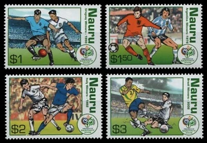 Nauru 2006 - Mi-Nr. 634-637 ** - MNH - Fußball / Soccer - Picture 1 of 1