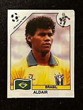 STICKER PANINI WORLD CUP ITALY 90 ALDAIR BRASIL # 198 RECUP REMOVED