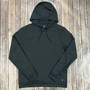 Rhone Essentials Hoodie Performance Stretch Pullover Small Mens Black Active - Picture 1 of 8
