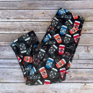 Leggings donna CAPRI moto caffè tubi forti salva vite OS taglia unica 2-12 - Foto 1 di 3