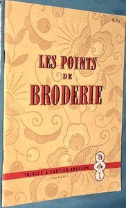 Vintage French Needlework Embroidery Directions Styles See Photos, all In French - Imagen 1 de 9